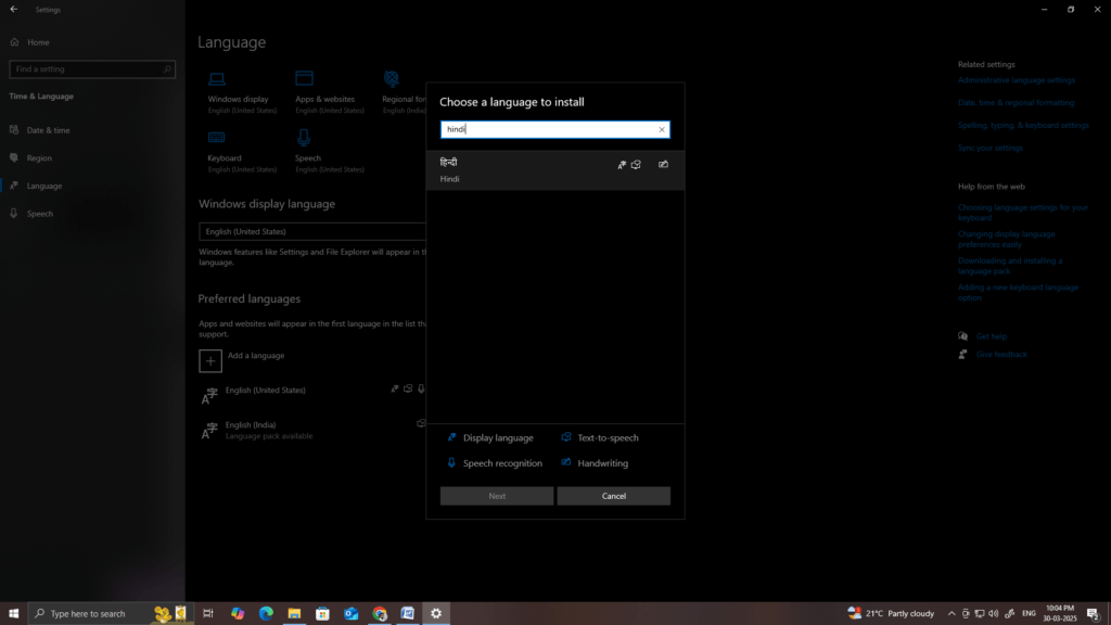 Type Hindi in MS Word Using English Keyboard