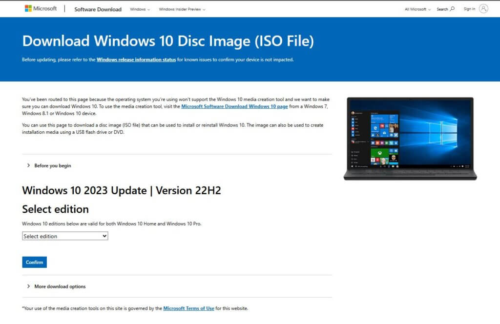 How to Download Windows 10 ISO file