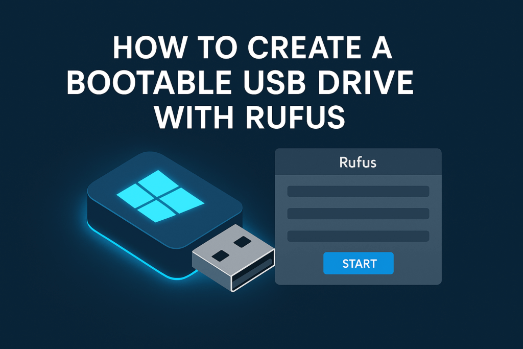 How to Create Bootable USB Drive with Rufus
